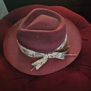 BOHO DECORATED FEDORA